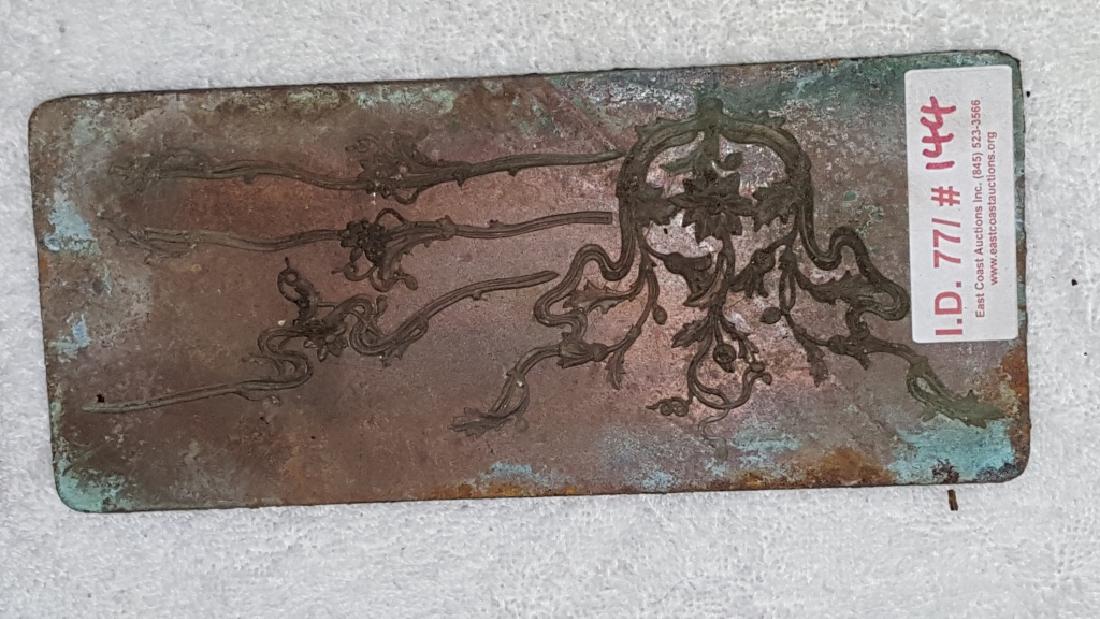 Early 19thC Copper and Lead Architectural Mold (1 of 8)