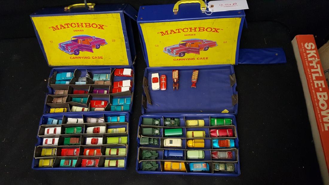 64 MATCHBOX 2 case collection of Army Vehicles + (1 of 5)