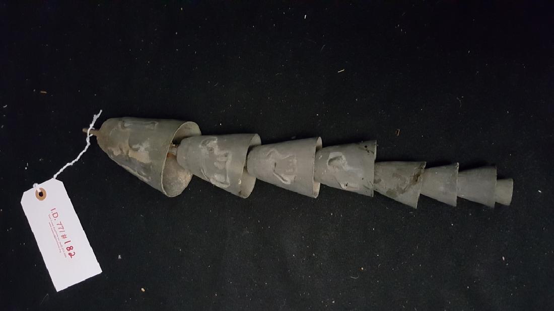 Antique cow bell wind chime (1 of 1)