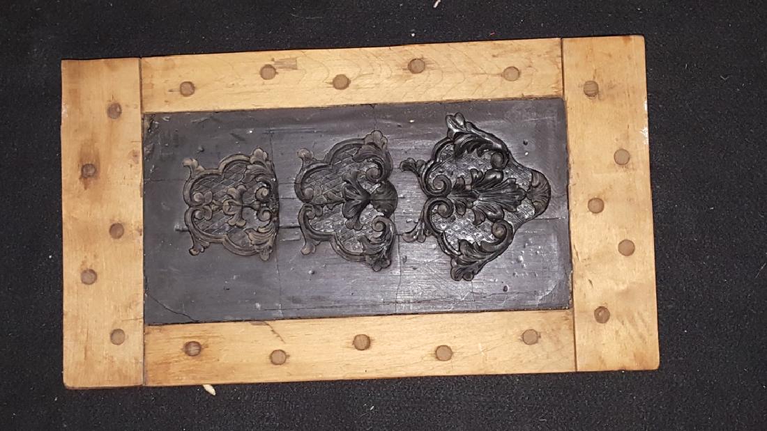 Early 19thC Wood and Lead Architectural Mold (1 of 2)