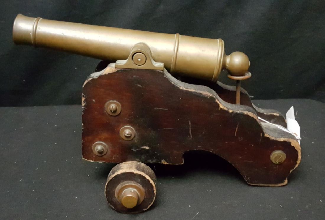Early Bronze Nautical Toy Signal Cannon (1 of 6)