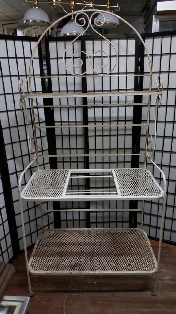 French Wrought Iron Bakers Rack (1 of 3)
