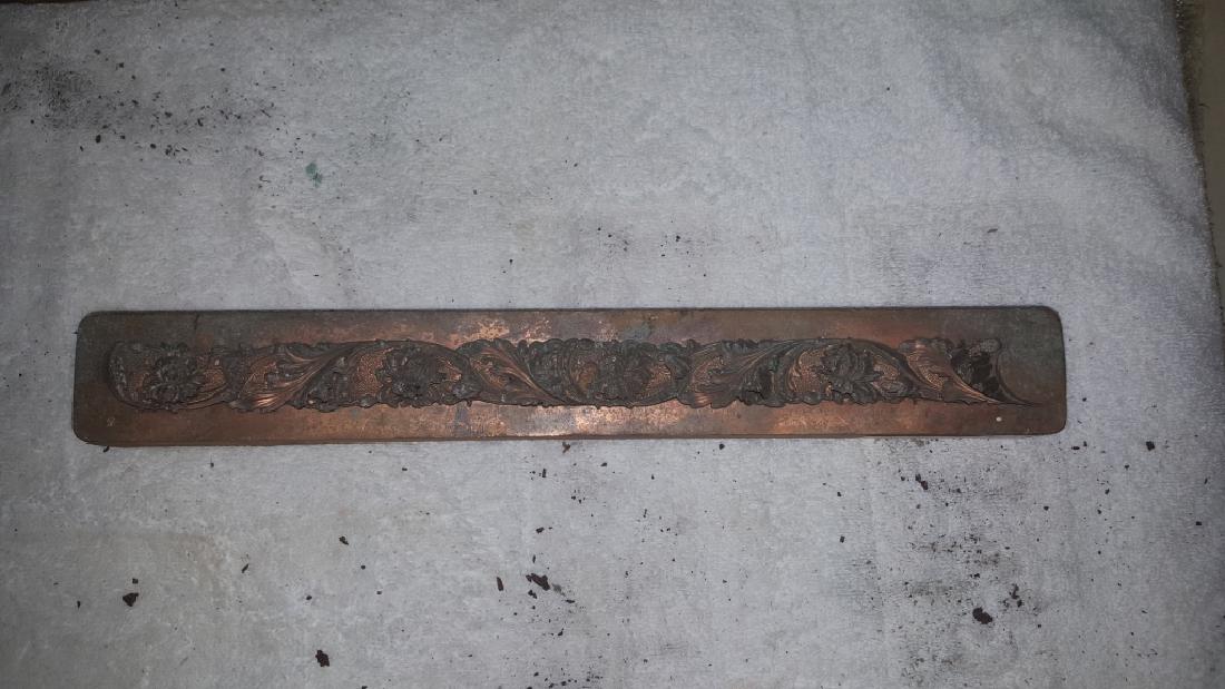 Early 19thC Copper and Lead Architectural Molds (1 of 2)