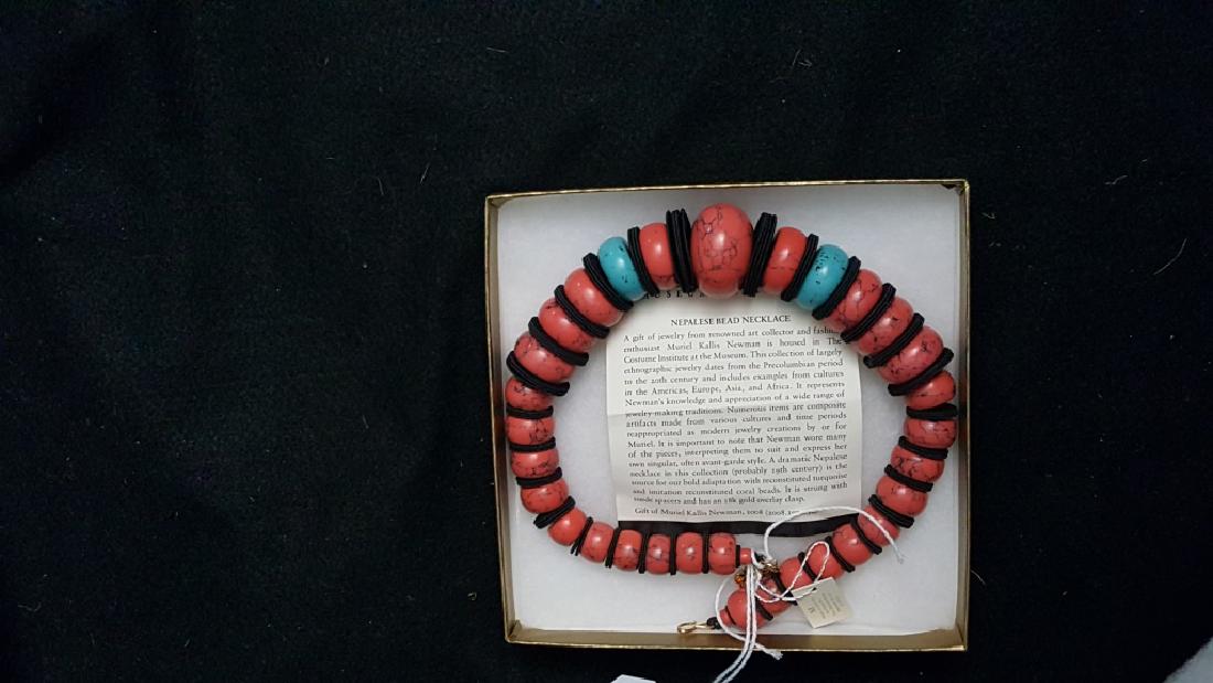 MMA Nepalese Bead Necklace MIB (1 of 1)
