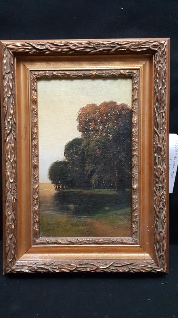 Oil On Board Painting, Gilt Frame. (1 of 4)