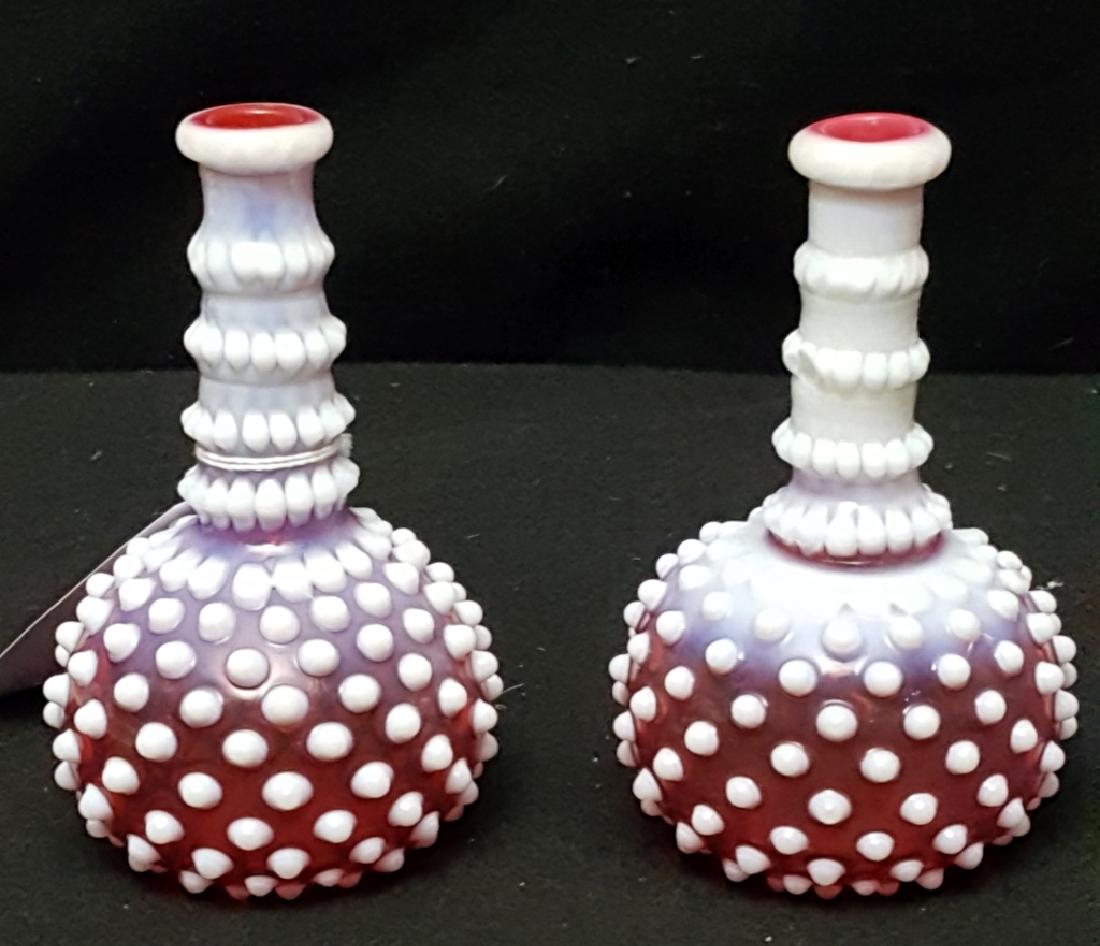 A pair of Fenton Blown Glass Vases (1 of 2)
