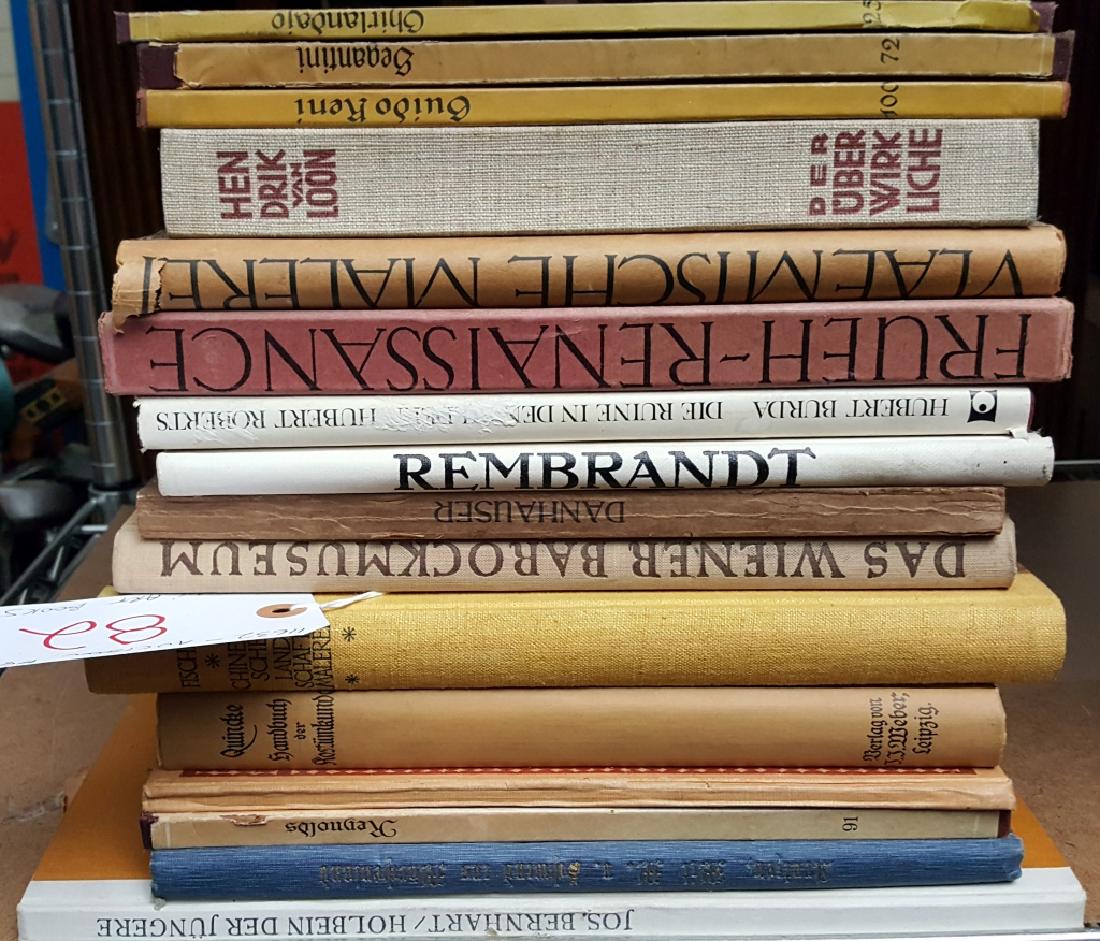 Group of 16 German Language Art Books (1 of 4)