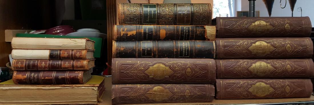 Group of Decorative Books, German (Leather) (1 of 4)