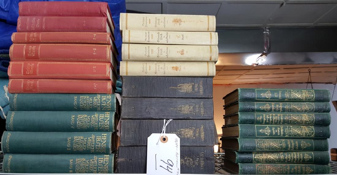 A Group of Decorative Bound Books, German. (1 of 6)