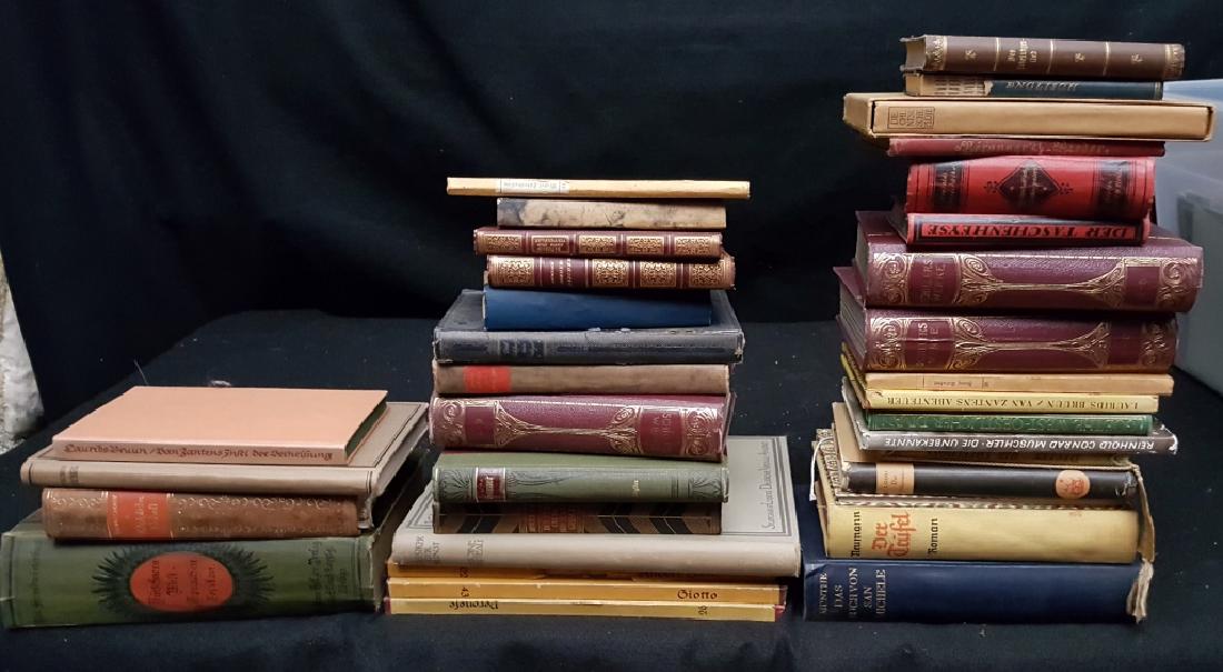 A Group of Decoratively Bound Books, German (1 of 9)