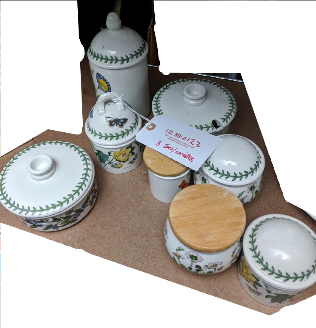 Portmeirion Botanic Garden Pottery Canisters (1 of 1)