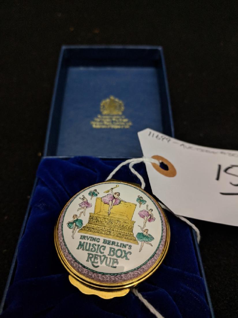 Halcyon Days Enamel Box Irving Berlin Music Box (1 of 6)
