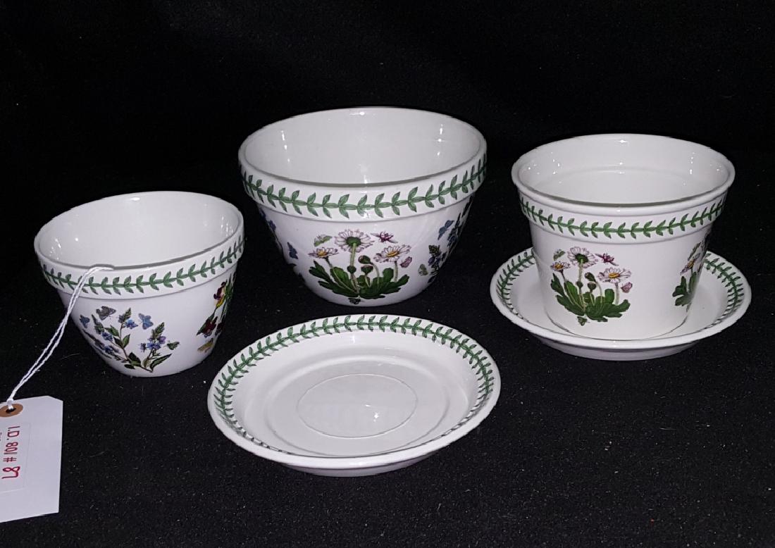 Portmeirion Botanic Garden Pottery Flower Pots (1 of 2)