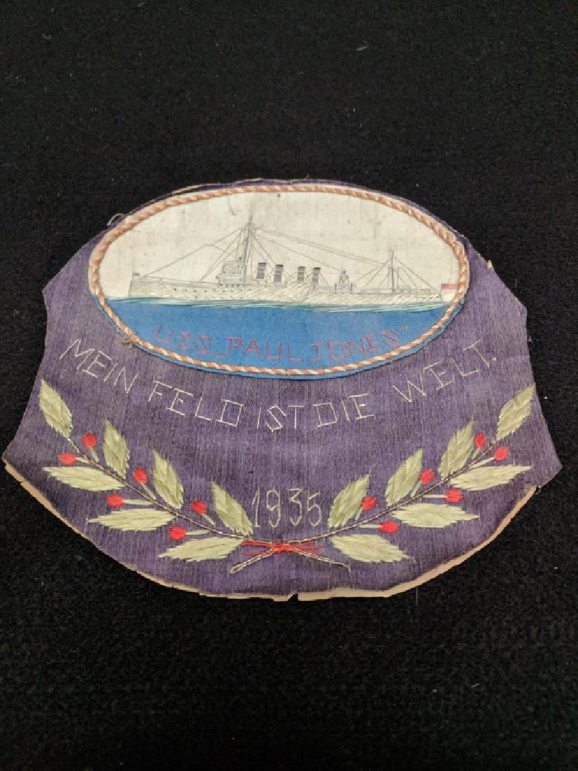 Naval German Patch "Mein Feld Ist Die Welt" 1935 (1 of 4)