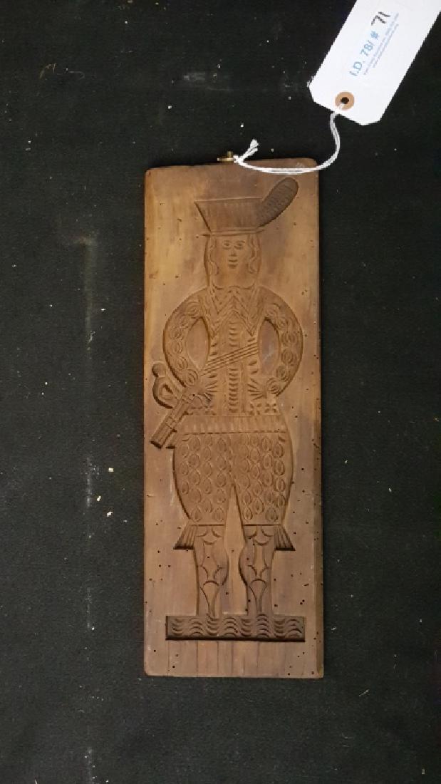 Antique Hand Carved Double Sided XL Cookie Mold (1 of 1)