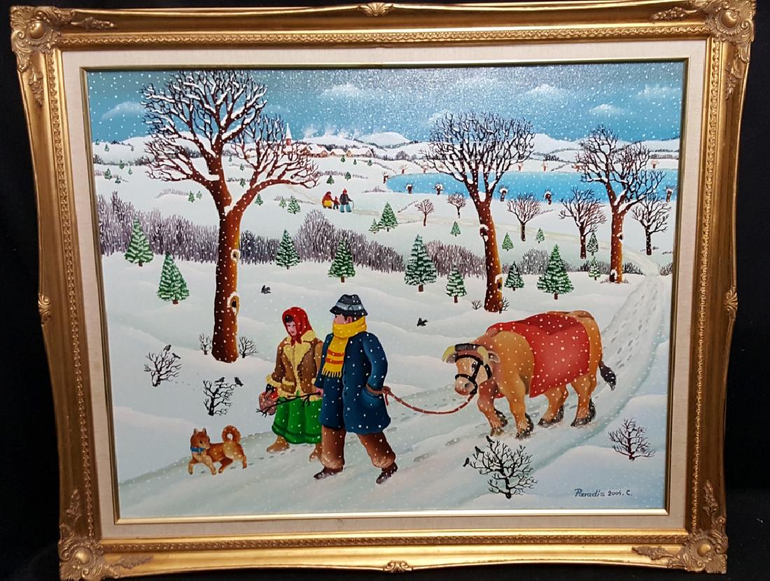 Branko Paradis Original Oil On Canvas (1 of 2)