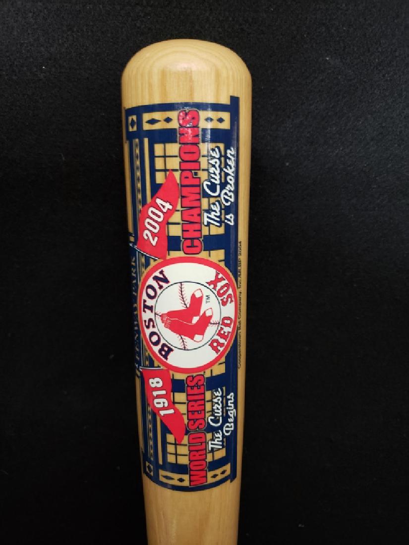 Boston Red Sox "Curse Begins / Curse Broken" Bat (1 of 3)