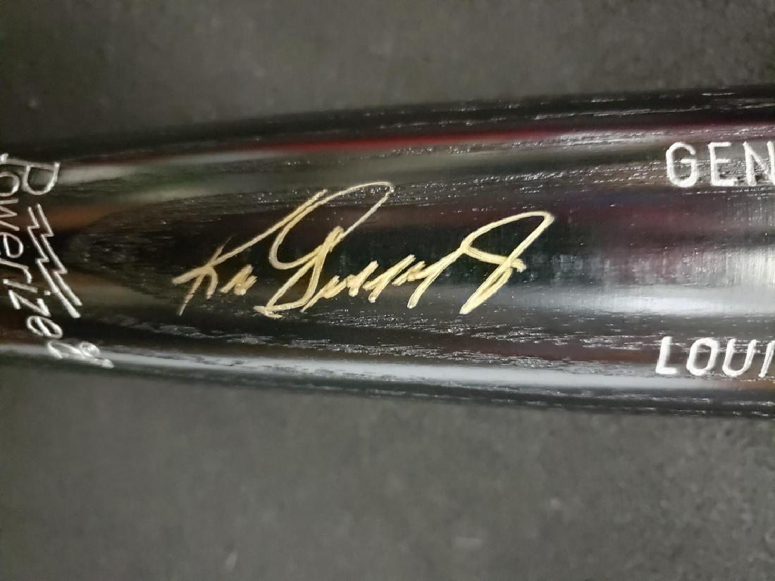Ken Griffey Jr. Autographed Louisville Slugger (1 of 3)