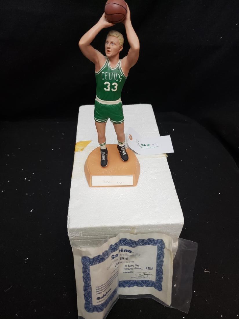 Larry Bird Signed Limited Edition Porcelain Figure (1 of 5)