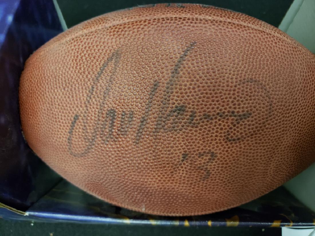 NFL Miami Dolphin Dan Marino Autographed Football (1 of 2)