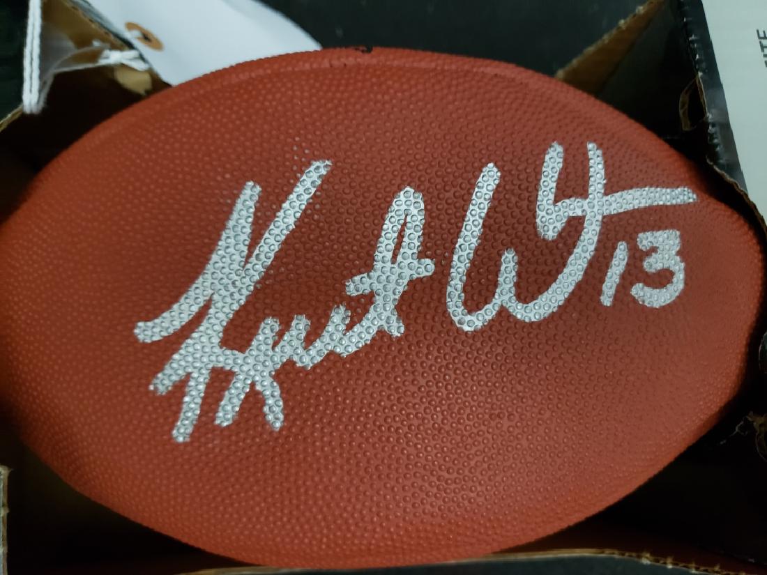 Kurt Warner Bold Signature on Wilson NFL Football (1 of 3)