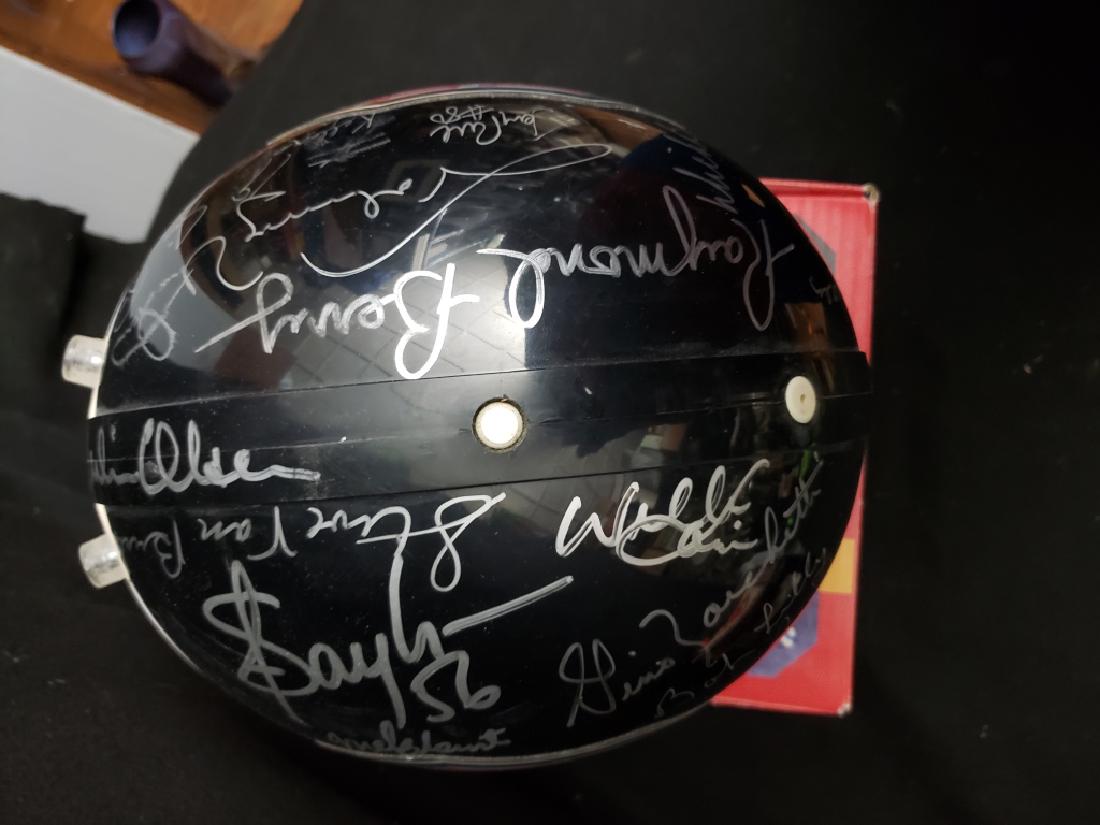 NFL 75th Anniversary HOF Autographed Helmet (1 of 18)