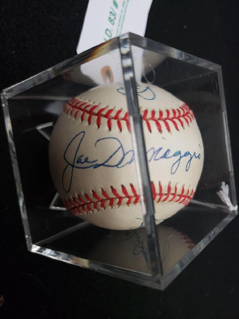 NY Yankee Greats Mantle, Joe D, Reggie & Mattingly (1 of 5)