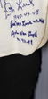 55' Jackie Robinson Brooklyn Dodgers Signed Jersey Cert - 17