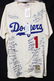 55' Jackie Robinson Brooklyn Dodgers Signed Jersey Cert - 2
