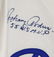 55' Jackie Robinson Brooklyn Dodgers Signed Jersey Cert - 3