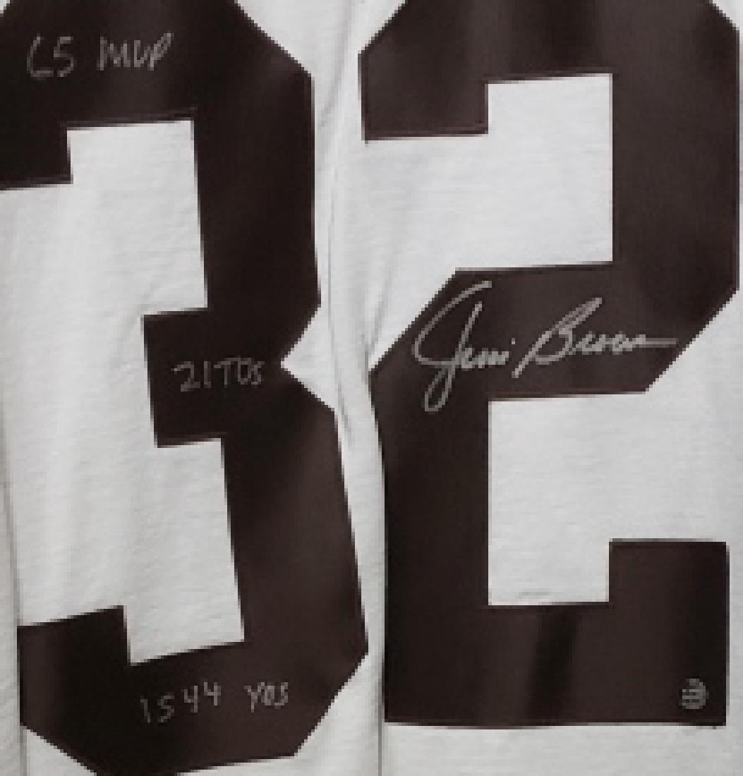 Jim Brown Authenticated Cleveland Browns Jersey (1 of 10)