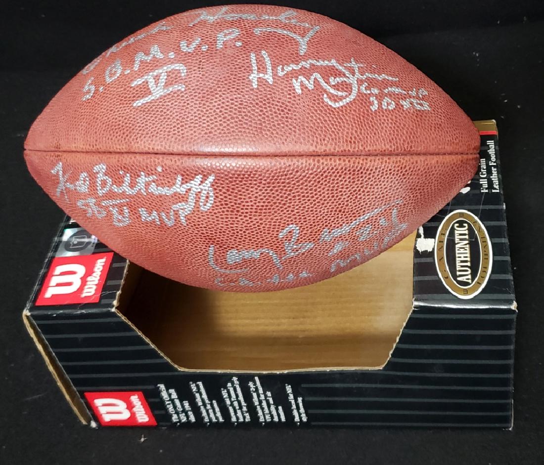 Jim Brown of the Cleveland Browns Signed Football (1 of 12)