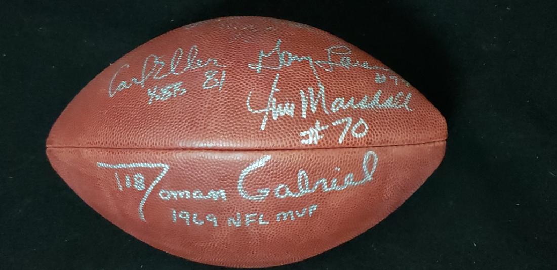 NFL Legends: Jim Marshall, Larsen, Eller & Gabriel (1 of 7)