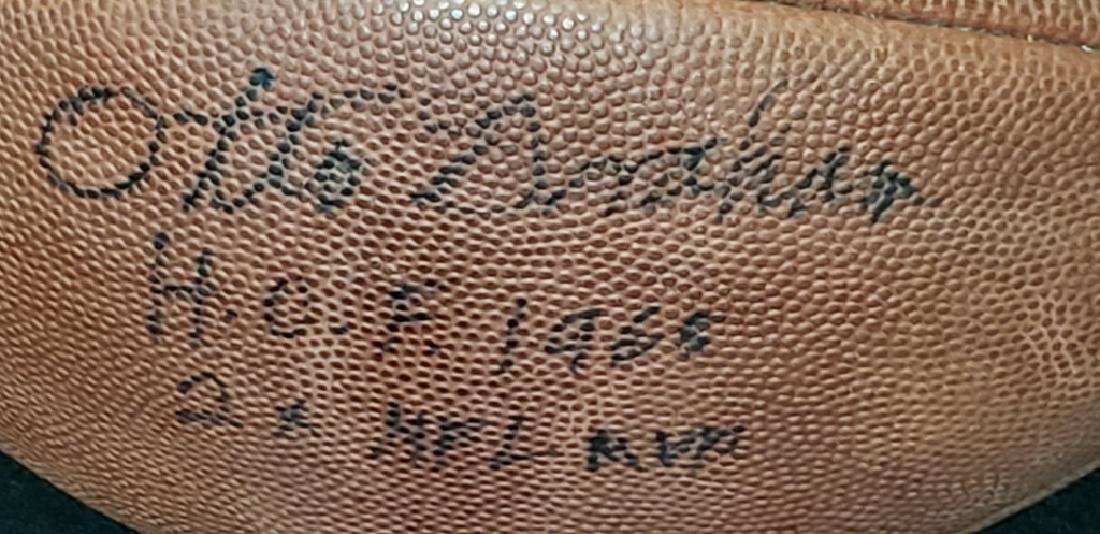 Otto Graham Cleveland Browns Autographed Football (1 of 3)