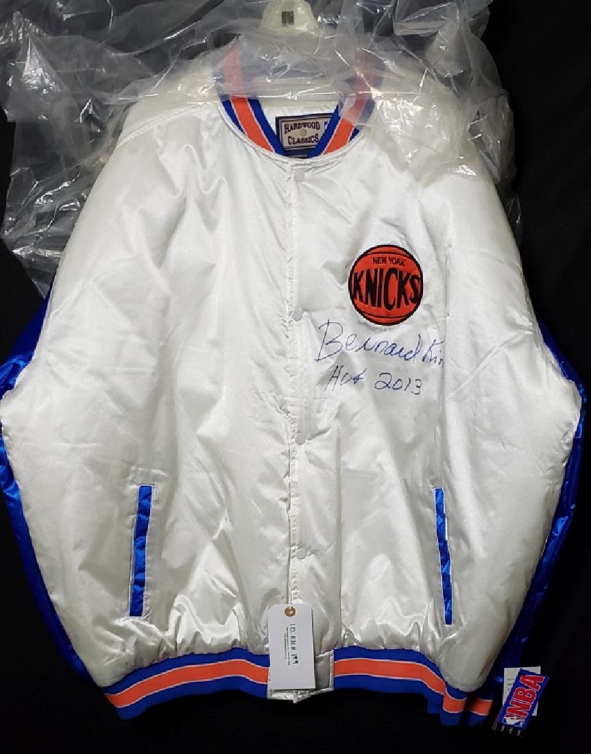 New York Knick Bernard King Autographed Jacket (1 of 6)