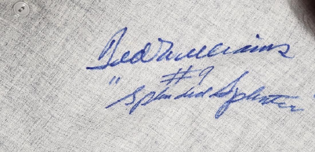 Ted Williams #9 "Splendid Splinter" Signed Jersey COA's (1 of 9)