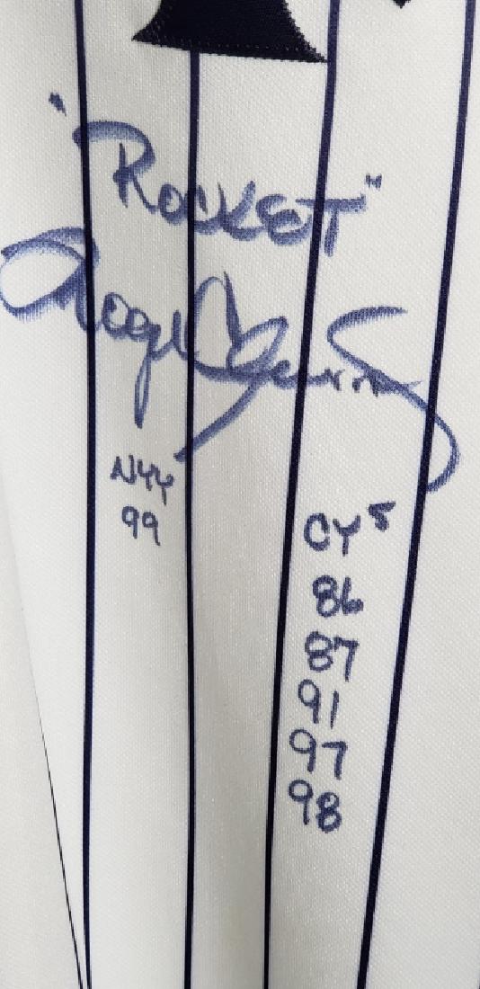 Roger "The Rocket" Clemens NY Yankees Signed COA & Pic (1 of 7)