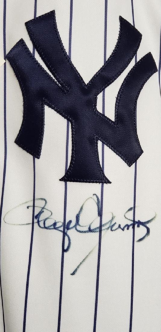 Roger Clemens NY Yankees Autographed Jersey COA (1 of 7)