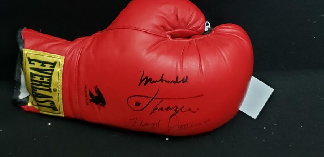 Muhammad Ali, Joe Frazier & Patterson Signed Glove (1 of 5)