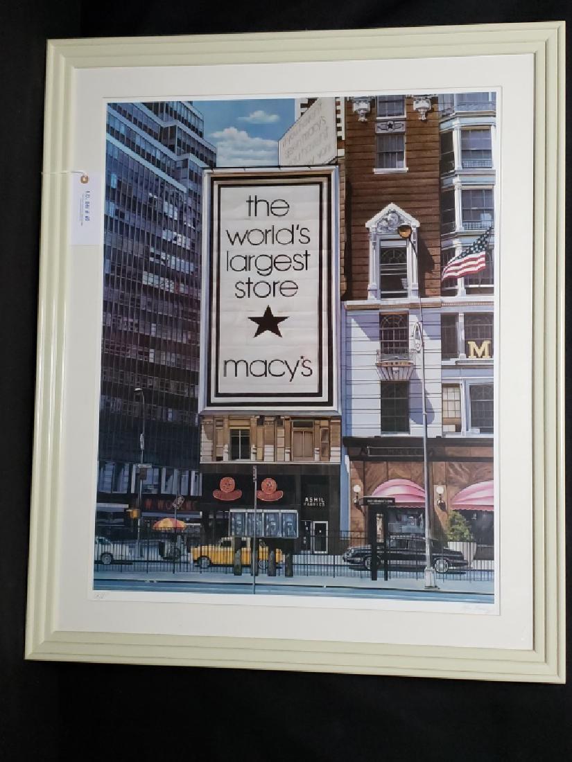 Ken Keeley Pencil Signed Artist Proof "Macy's" (1 of 4)