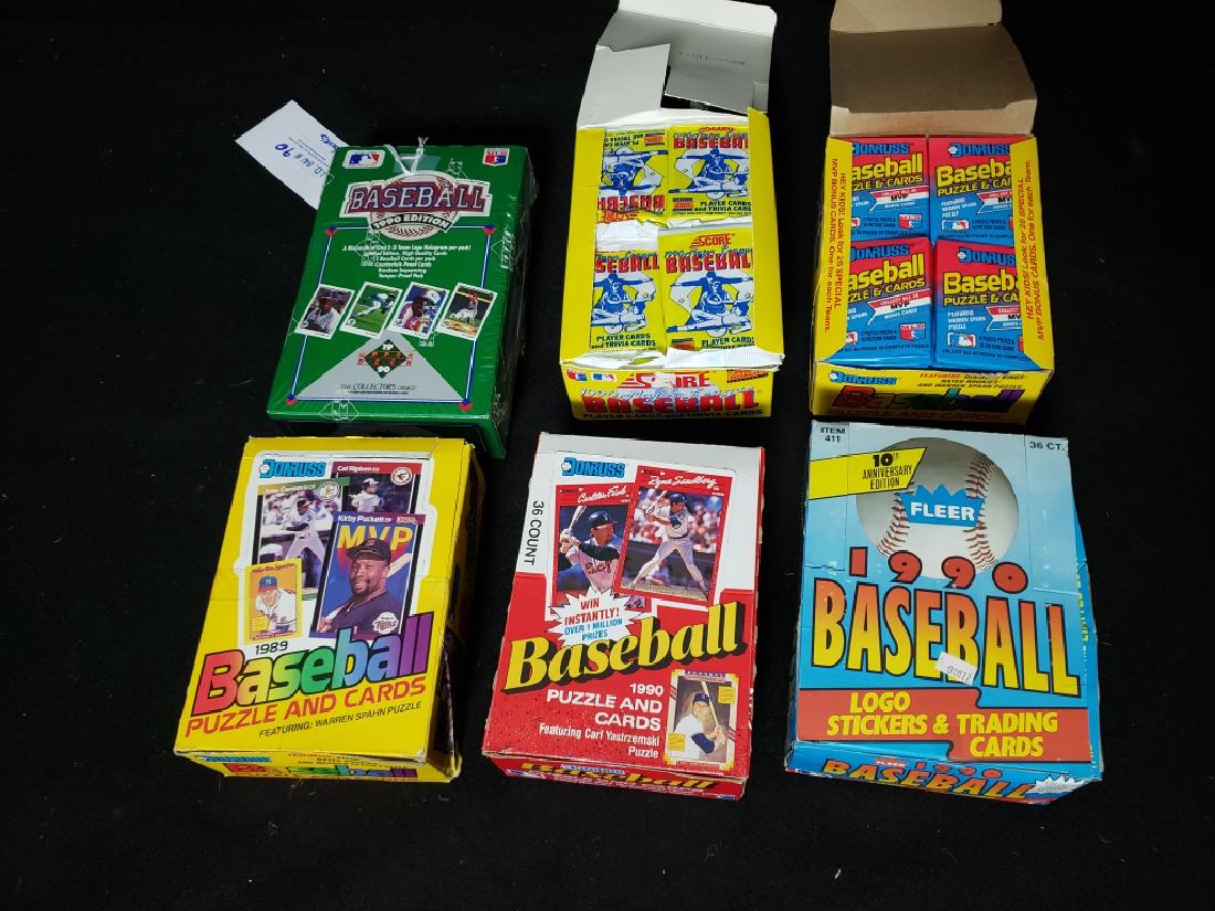 Collection of Sealed Donruss and Upper Deck Cards (1 of 3)