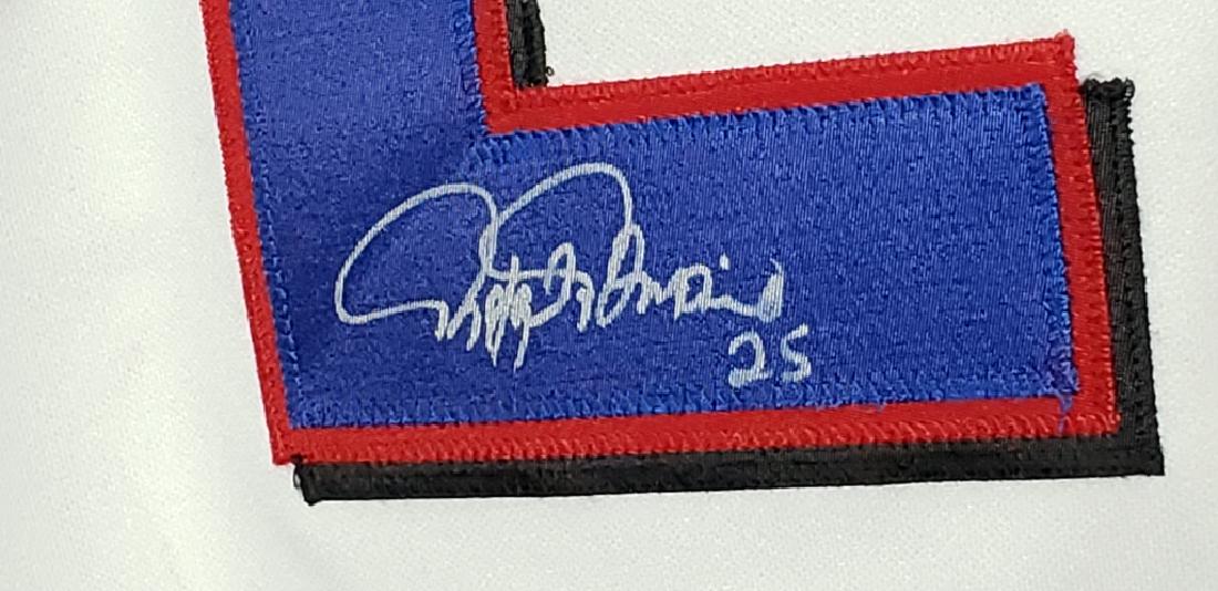 Raphael Palmeiro Rangers #25 Signed Stat Jersey (1 of 6)