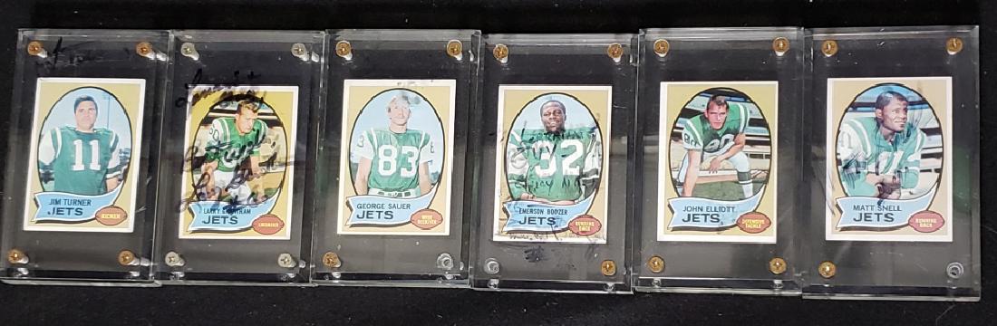 New York Jets 1969 Super Bowl Autographs & Cards (1 of 12)