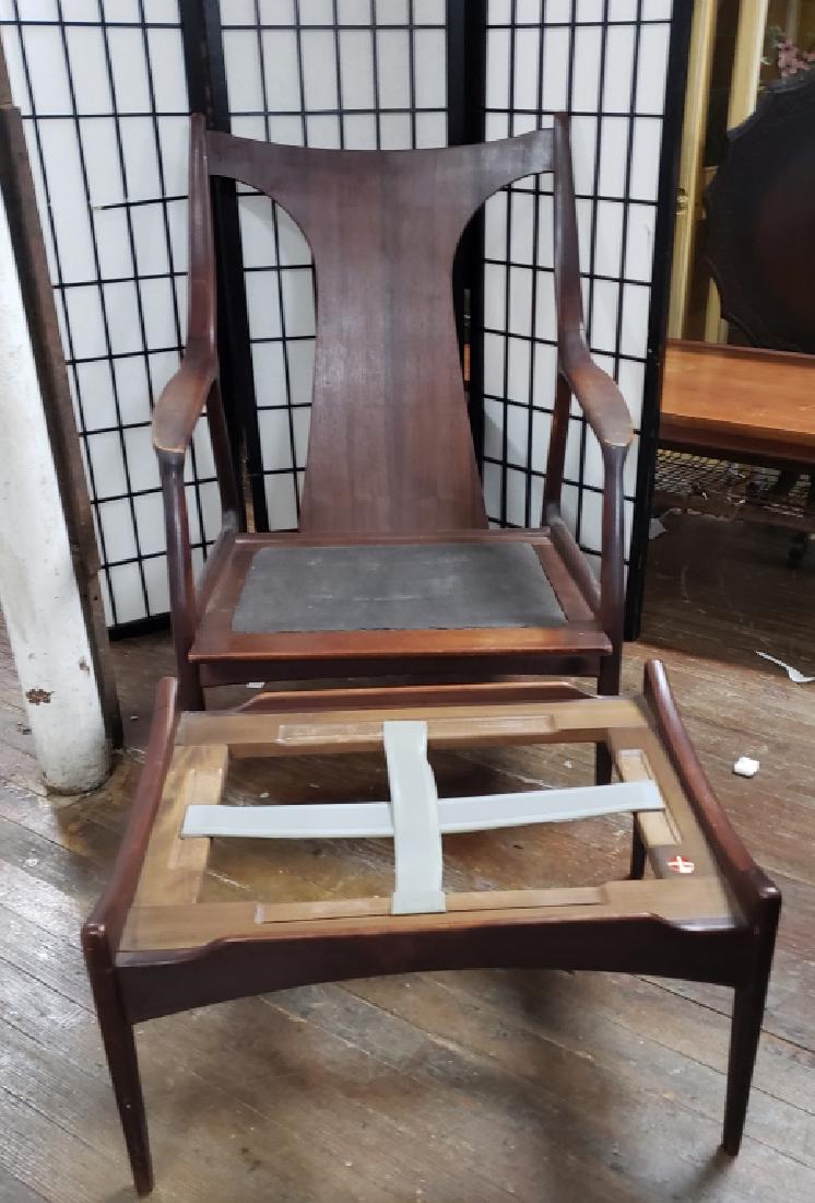 Mid Century Modern Chair & Ottoman by Selig (1 of 4)