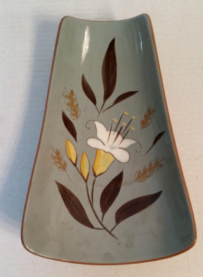 Stangl Pottery " Golden Harvest " console dish: 11.25" X 7.25" X 3"