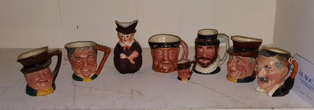 (6) Small Lancaster Toby / Character Mugs (1 of 1)