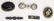5 Interesting Antique Sterling & Gold Pins