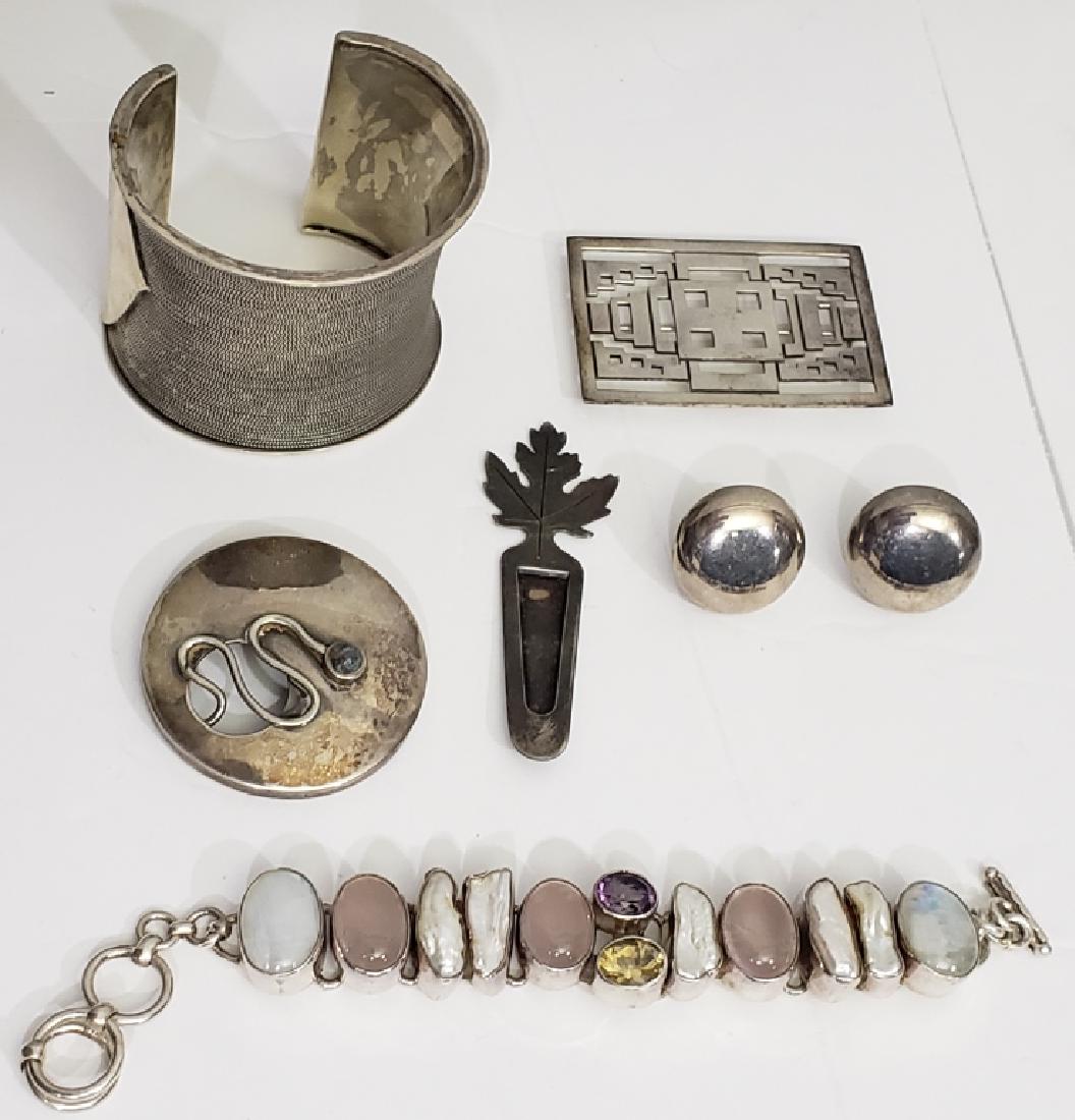 Sterling Silver Jewelry Grouping, 6 Items (1 of 10)