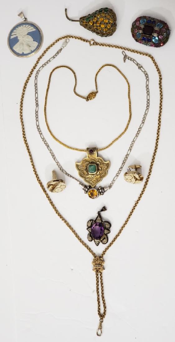 Vintage / Antique Jewelry Group, 8 Items (1 of 8)