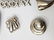 11 Vintage Sterling Silver Pins - 2